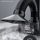 TBK D-201 2 in 1 Intelligent Constant Temperature Soldering Iron With Solder Smoking Absorber Tool, AU Plug