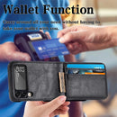 For Samsung Galaxy Z Flip4 5G Vertical Flip Card Slot Leather Phone Case(Pink)