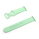 Weave Texture Watch Band For Apple Watch Ultra 49mm / Series 8&7 45mm / SE 2&6&SE&5&4 44mm / 3&2&1 42mm(Green)