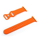 Weave Texture Watch Band For Apple Watch Series 8&7 41mm / SE 2&6&SE&5&4 40mm / 3&2&1 38mm(Orange)