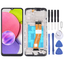 LCD Screen and Digitizer Full Assembly with Frame For Samsung Galaxy A03s SM-A037F