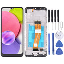 LCD Screen and Digitizer Full Assembly with Frame For Samsung Galaxy A03s SM-A037G/A037M