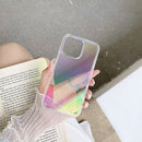 2 in 1 TPU + PC Colorful Plating Phone Case For iPhone 14 Pro Max
