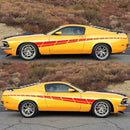 2 PCS/Set D-961 Checkered Flag Pattern Car Modified Decorative Sticker(Red)