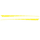 2 PCS/Set D-961 Checkered Flag Pattern Car Modified Decorative Sticker(Yellow)