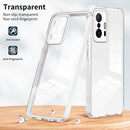 For Xiaomi 11T Pro 3 in 1 Clear TPU Color PC Frame Phone Case(White)