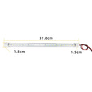 5 PCS ZS-3130 31.8cm Lorry Truck High Bright LED Cabin Light Bar, Voltage:DC 24V