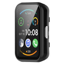 For Huawei Watch Fit 2 / Fit 2 Active PC + Tempered Glass Integrated Watch Case(Black)