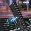 For Samsung Galaxy Z Fold4 5G Super V Armor PC + TPU Phone Case(Black)