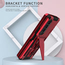 For Samsung Galaxy Z Fold4 5G Super V Armor PC + TPU Phone Case(Red)