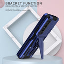 For Samsung Galaxy Z Fold4 5G Super V Armor PC + TPU Phone Case(Blue)