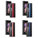 For Samsung Galaxy Z Fold4 5G Shock Color Full Coverage Protective Phone Case(Light blue)