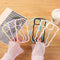 Wave Texture Acrylic Protective Phone Case For iPhone 12 Pro(Pink)
