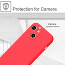For iPhone 14 Plus Imitation Liquid Silicone 360 Full Body Phone Case (Red)