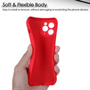 For iPhone 14 Pro Max Imitation Liquid Silicone 360 Full Body Phone Case (Blue)