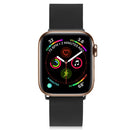 Milanese Stainless Steel Watch Band For Apple Watch Series 8&7 41mm / SE 2&6&SE&5&4 40mm / 3&2&1 38mm(Black)