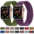 Milanese Stainless Steel Watch Band For Apple Watch Series 8&7 41mm / SE 2&6&SE&5&4 40mm / 3&2&1 38mm(Black)