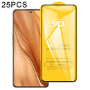 25 PCS 9D Full Glue Full Screen Tempered Glass Film For OPPO Realme GT2 Explorer Master