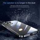 SULADA JINGJIA Series Lens Protector PC Phone Case For iPhone 13 Pro Max(Gold)