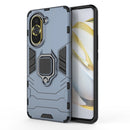 For Huawei Nova 10 Pro 4G Shockproof PC + TPU Protective Phone Case with Magnetic Ring Holder(Navy Blue)