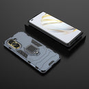 For Huawei Nova 10 Pro 4G Shockproof PC + TPU Protective Phone Case with Magnetic Ring Holder(Navy Blue)