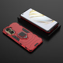 For Huawei Nova 10 Pro 4G Shockproof PC + TPU Protective Phone Case with Magnetic Ring Holder(Red)