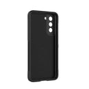 For Samsung Galaxy S21 FE Magic Shield TPU + Flannel Phone Case(Dark Green)