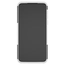 For Motorola G8 Play Tire Texture Shockproof TPU+PC Protective Case with Holder(White)