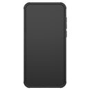 For Motorola E6 Play Tire Texture Shockproof TPU+PC Protective Case with Holder(Black)