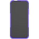 For Huawei Honor 9X Pro Tire Texture Shockproof TPU+PC Protective Case with Holder(Purple)