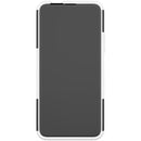 For Huawei Honor 9X Pro Tire Texture Shockproof TPU+PC Protective Case with Holder(White)