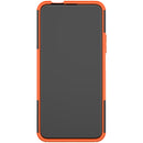 For Huawei Honor 9X Pro Tire Texture Shockproof TPU+PC Protective Case with Holder(Orange)