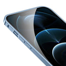 For iPhone 14 Pro Max Frosted Phone Case with Lens Protection (Silver)