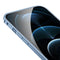 For iPhone 14 Pro Max Frosted Phone Case with Lens Protection (Silver)