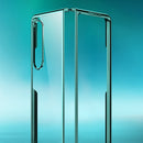 For Samsung Galaxy Z Fold4 5G Electroplating PC Shockproof Phone Case(Purple)