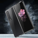 For Samsung Galaxy Z Fold4 5G Electroplating PC Shockproof Phone Case(Purple)