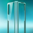 For Samsung Galaxy Z Fold4 5G Electroplating PC Full Coverage Shockproof Phone Case(Silver)