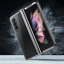 For Samsung Galaxy Z Fold4 5G Electroplating PC Full Coverage Shockproof Phone Case(Silver)