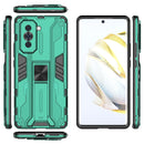 For Huawei Nova 10 4G Supersonic PC + TPU Shock-proof Protective Phone Case with Holder(Green)