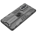 For Huawei Nova 10 4G Supersonic PC + TPU Shock-proof Protective Phone Case with Holder(Dark Blue)