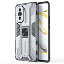 For Huawei Nova 10 4G Supersonic PC + TPU Shock-proof Protective Phone Case with Holder(Grey)