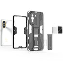 For Huawei Nova 10 4G Supersonic PC + TPU Shock-proof Protective Phone Case with Holder(Grey)