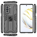 For Huawei Nova 10 4G Supersonic PC + TPU Shock-proof Protective Phone Case with Holder(Black)