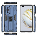 For Huawei Nova 10 Pro 4G Supersonic PC + TPU Shock-proof Protective Phone Case with Holder(Dark Blue)