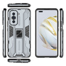 For Huawei Nova 10 Pro 4G Supersonic PC + TPU Shock-proof Protective Phone Case with Holder(Grey)