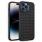 BV Woven All-inclusive Phone Case For iPhone 14 Pro(Black)