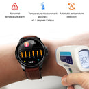E89 1.32 Inch Screen TPU Strap Smart Health Watch Supports ECG Function, AI Medical Diagnosis, Body Temperature Monitoring(Red)