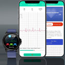 E89 1.32 Inch Screen TPU Strap Smart Health Watch Supports ECG Function, AI Medical Diagnosis, Body Temperature Monitoring(Red)