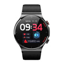 E300 1.32 Inch Screen TPU Watch Strap Smart Health Watch Supports Body Temperature Monitoring, ECG monitoring blood pressure(Black)