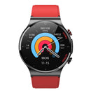 E300 1.32 Inch Screen TPU Watch Strap Smart Health Watch Supports Body Temperature Monitoring, ECG monitoring blood pressure(Red)